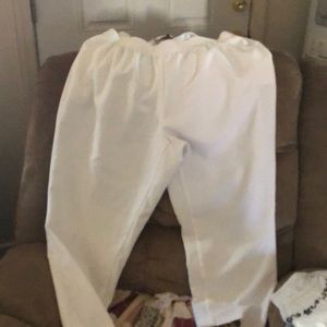 White pants
